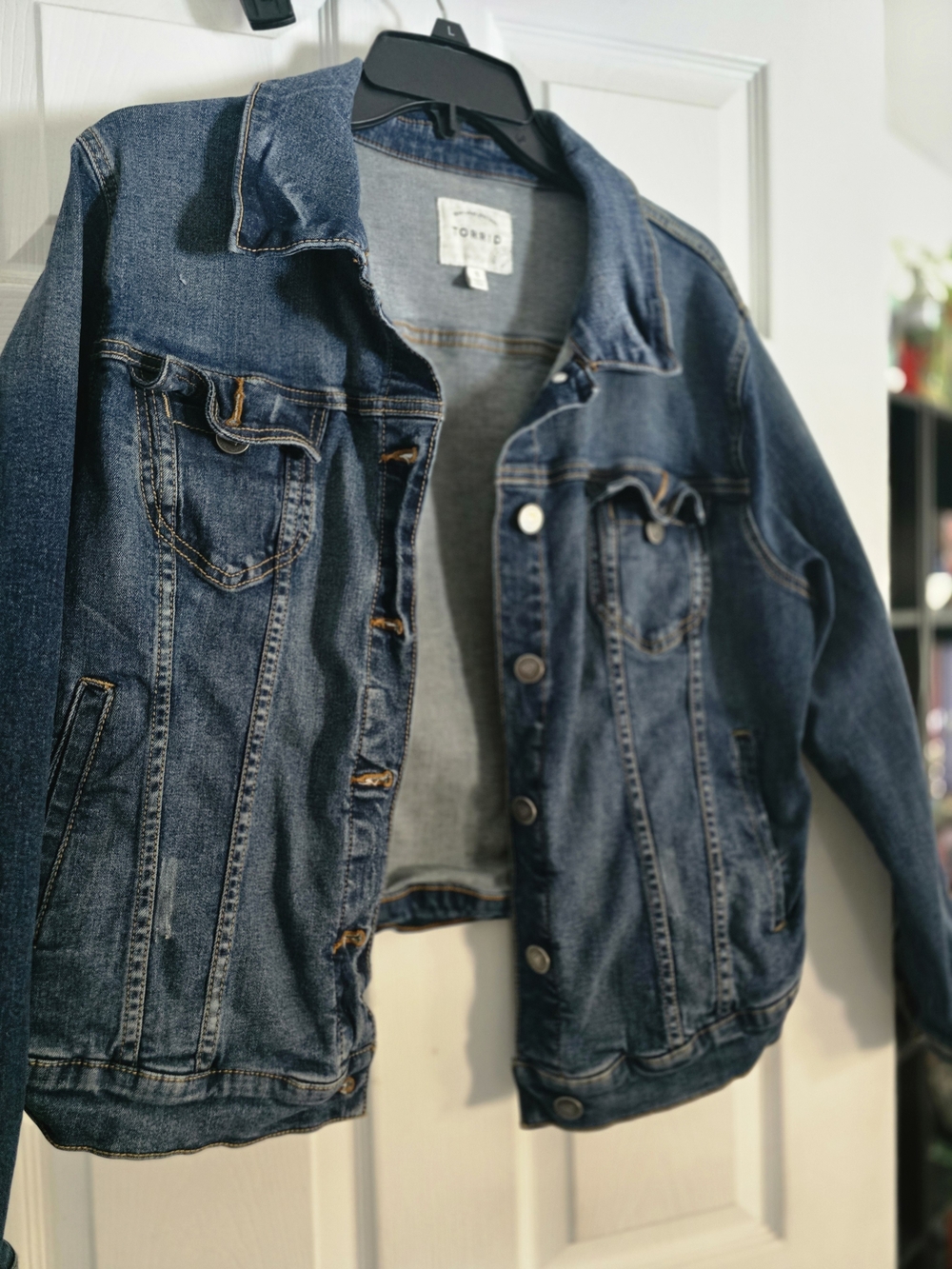 torrid Dark Blue Denim Jean Jacket